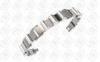 Silver Fashion Jewelry 8.5&quot; Ti2 Titanium Bracelets For Men