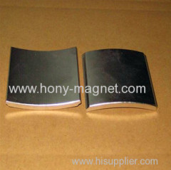 wholesale N35 arc Sintered ndfeb magnets for factory price