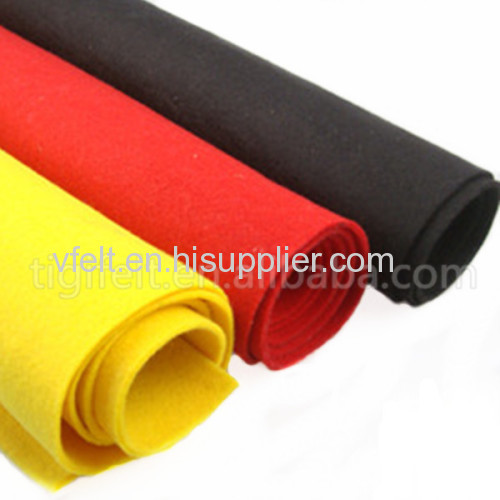 polyester needle punched felt rolls