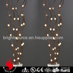 Brown Natural Willow Led Branch