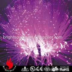 20 purple leds fiber optic lights battery powered