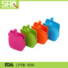 Colorful silicone rubber coin wallet