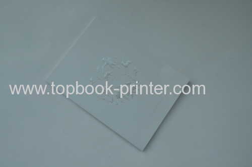 personalized embossed cover pamphlet prints