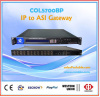 12 IP to 12 ASI stream dvb ts over udp gigabits gateway