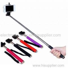 Wireless handheld monopod selfie stick
