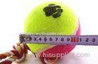 Environment Friendly Party Pets Dog Toys Ball With Rope For Playing & Gift