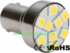 Car White 1156 BA15S 9 SMD 5050 LED Tail Turn Interior Light Bulb 12V AC DC