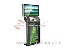 Advertising LCD Dual Screen Kiosk Digital Signage with Steel Enclosure