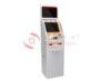 Payment Banking Dual Screen Kiosk With Cash Validator Printer Rearview Mirror