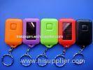 ABS LED Flashlight Acrylic Keychain monogrammed For Tourists Souvenir