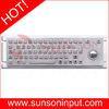 Custom Metal Vending Machine Keyboard IP54 Dynamic with Tracker Balls