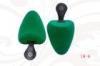 OEM logo green foam pu shoe tree eliminate shoes curling and wrinkling