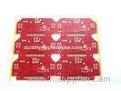 Two Layer Aluminium Base Fr4 PCB Board with Red Solder Mask 2 Oz - 6 Oz