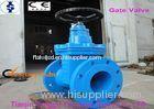 Rubber Seated Resilient Solid Wedge Gate Valve Corrosion Resistant API600