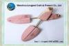 Adjustable wooden shoe stretcher