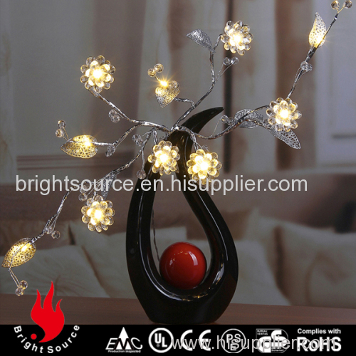 Lighted Blossom Centerpiece Branch
