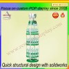 Bottle Shape Metal Rotating Three Floors Drinks Display Shelf