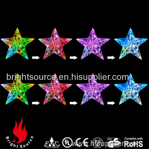 led star tree topper