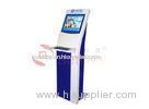 Industrial Cold Rolled Steel Outdoor Information Kiosk With Touch Screen for Construction