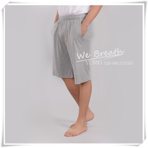 Apparel & Fashion Pants & Shorts Men's Bamboo Fiber Anti-UV Breathable Super Soft Beach Half Pant Summer Lounge Pants