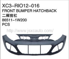 Xiecheng Replacement for RIO 12 hatchback bumper