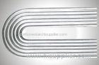 DIN17175 Carbon / Alloy Steel seamless pipes , U bending steel tubing PE , ends caps