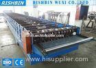 Galvanized Steel Deck Roofing Sheet Roll Forming Machine with Chain Transmission