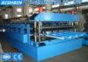 Custom Color Steel Deep Metal Deck Roll Forming Machine with Cr12 Quenched Cutter