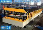 Cassette Stations Trapezoidal Metal Roof Panel Roll Forming Machine Imperial Rib