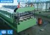 PPGI Trapezoidal Metal Roofing Sheet Roll Forming Machine 76 mm Shaft Diameter