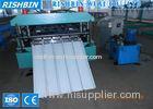 Color Steel Trapezoidal Roof Panel Roll Forming Machine with 16 - 24 Stations