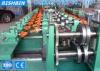 Hot Rolled Coils C Z Section Steel Purlin Roll Forming Machine 45 Steel Shaft