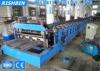 Composite Steel Floor Deck Roll Forming Machine with 8 - 10 m / min Roll Speed