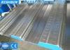 Galvanized Metal Deck Roll Forming Machine with 80 mm Diameter , Roll Forming Line