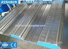 Galvanized Metal Deck Roll Forming Machine with 80 mm Diameter , Roll Forming Line