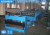45 # Steel Roller Glazed Metal Roof Tile Roll Forming Machine With CR12 Blade