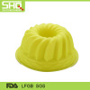 Foldable silicone molds for microwave cake