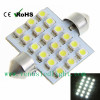 3528 1210 18 SMD 18 Led 36mm 39mm 41mm Mix Size Festoon Dome Light Led Lamps Reading Light White Bulbs