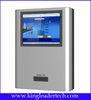 Space-saving design wallmount kiosk with thermal receipt printer,TFT LCD display