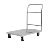Platform hand truck Mobile stainless steel platform trolley with wheels