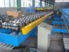 5.5kw Roof Sheet Tile Roll Forming Machine in Wall / Roof Construction Hydraulic Cutting