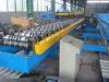 5.5kw Roof Sheet Tile Roll Forming Machine in Wall / Roof Construction Hydraulic Cutting