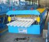 380V Sandwich Panel Line Corrugated Roof Panel Roll Forming Machine With Hydraulic Control System
