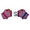 Rubber cartoon kissing pig USB disk gift for promotion
