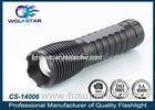 3 mode switch High Power black CREE LED Flashlight for Camping / hiking