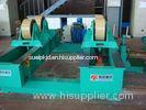 Blue / Green Steel Vessel Fit up Rotator / Welding turning rolls With Polyurethane wheel