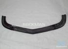 2008 - 2013 Carbon Fiber Mercedes Benz C63 AMG Front Lip With Black Carbon Weave