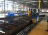 High Speed 50HZ Strip CNC Plasma Cutting Machine for Steel , 4000mm Track Gauge