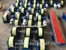 Adjustable Pipe Welding Rotators / Welding Turning Rolls , One Drive One Idler