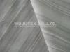 Beige / Grey Twill Weave Cotton Nylon Fabric Spandex , Yarn Dyed Stripe